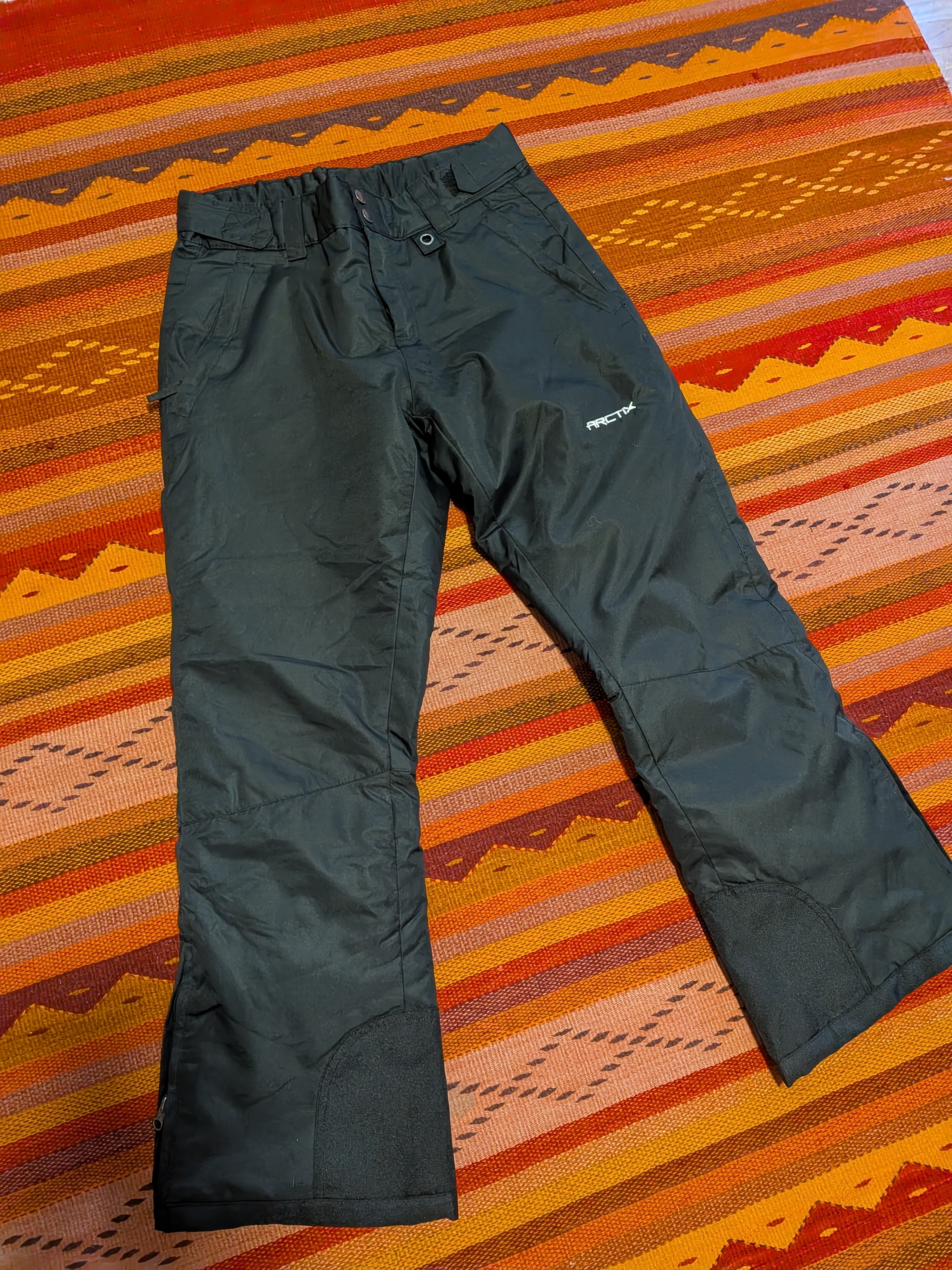 Arctix Women's Snow Sports Insulated Pants, Black S Small